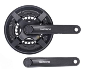 Система Shimano Tourney FC-TY301 SQR 42-34-24T 150 мм