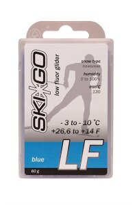 Парафин Ski*Go LF Blue -3/-10 60 г