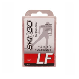 Парафин Ski*Go LF Red +1/-5 старый снег 60 г
