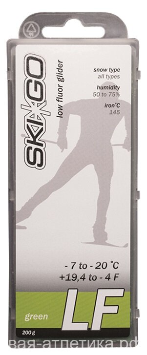 Парафин Ski*Go LF Green -7/-20 200 г
