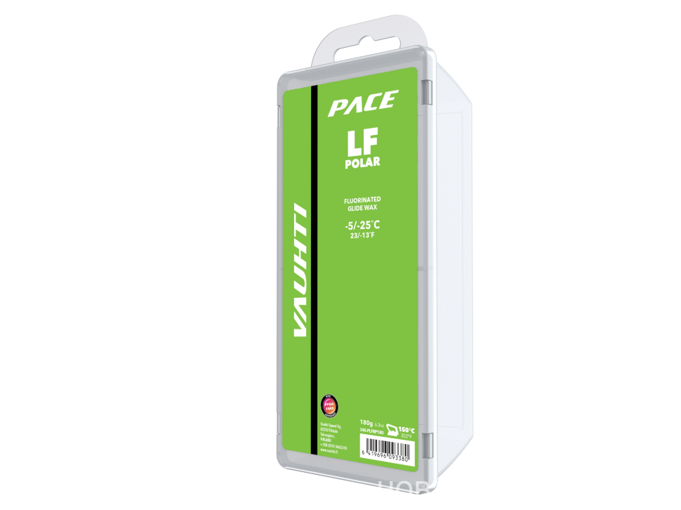Pace-LF-180g-POLAR.163-1 Парафин VAUHTI Pace LF POLAR -5/-25 180 г