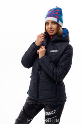 Куртка двуxсторонняя мужская KV+ SEEFELD (dark grey/blue)